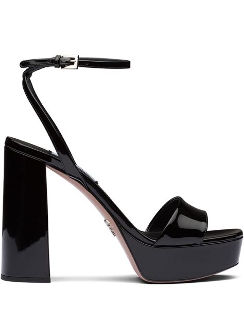 prada ankle strap heels|farfetch prada shoes.